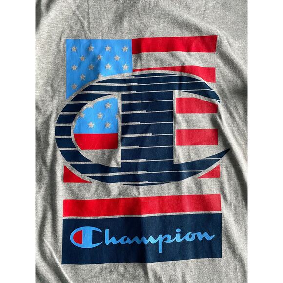 New With Tags Mens Champion Tee Gray USA Size XL - Picture 5 of 5